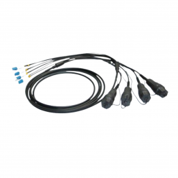 FullAXS to LC Fiber to the Antenna Cable 5.0MM