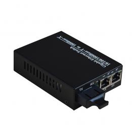 Fiber Optic Media Convertor 10 100 1000 DX 2 port100