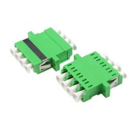 LC Quad ADAPTERS for MM OM1 & OM2/OM3/OM4 for SM/LCAPC  Quad ADAPTER for SM 