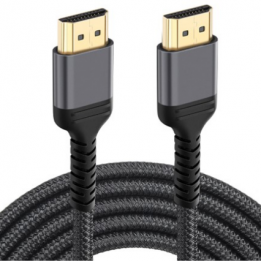 High-Speed HDMI Cable (M/M), Digital Video with Audio, UHD 4K, Black, 6 ft.