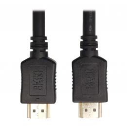 8K HDMI Cable (M/M) - 8K 60 Hz, Dynamic HDR, 4:4:4, HDCP 2.2, Black, 6 ft.