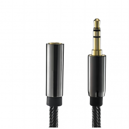 3.5mm Mini Stereo Audio Cable for Microphones, Speakers and Headphones (M/M), 6 ft.