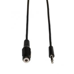 3.5mm Mini Stereo Audio Extension Cable for Speakers and Headphones (M/F), 6 ft.